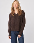 CHARLIE OVERSIZE V-NECK SWEATER