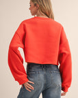 AMORE FLEECE SWEATSHIRT
