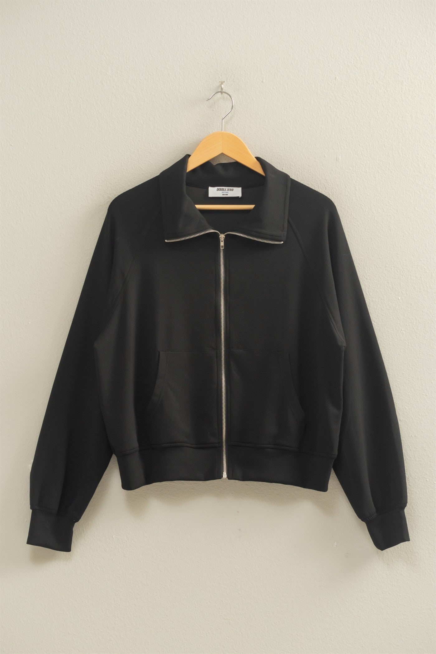 COLLARED ZIP UP