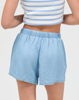 LYOCELL DRAWSTRING SHORTS