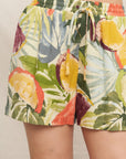 TROPICAL CITRUS SHORTS