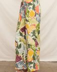 TROPICAL CITRUS FLOWY PANT