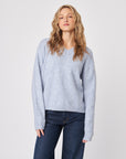 CHARLIE OVERSIZE V-NECK SWEATER