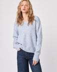 CHARLIE OVERSIZE V-NECK SWEATER