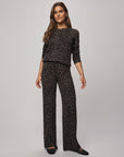 LEOPARD SWEATER PANT