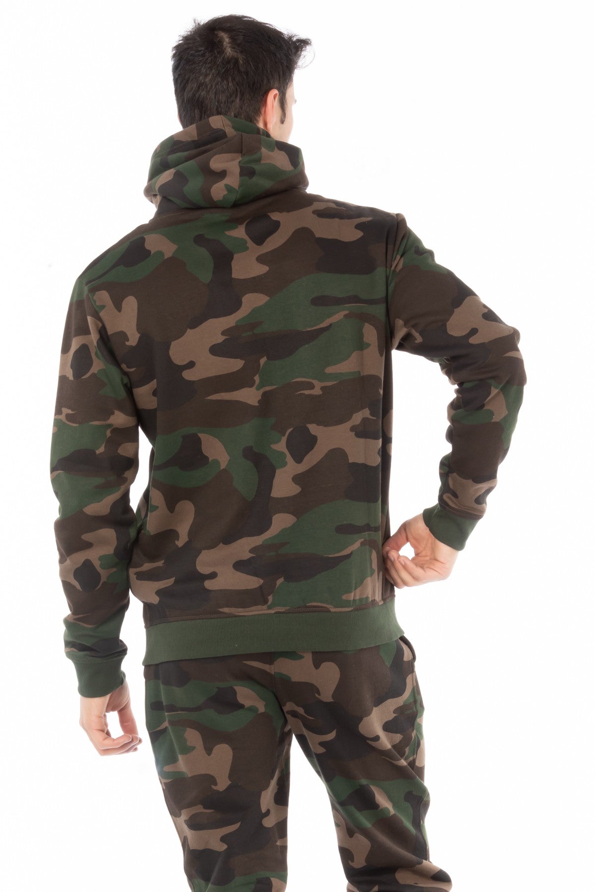 CAMO ZIP HOODIE