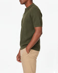 OPEN KNIT POLO