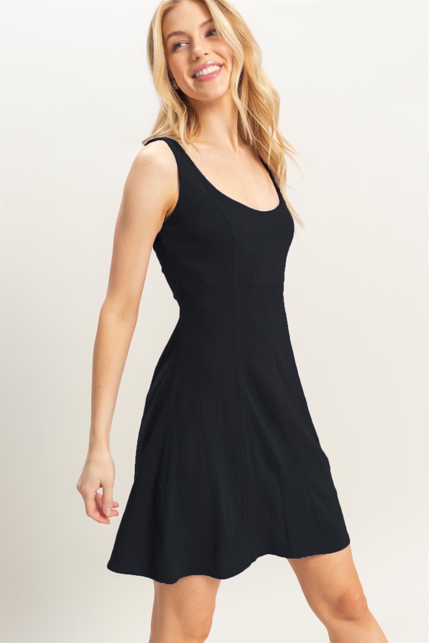 PRINCESS SEAM MINI DRESS