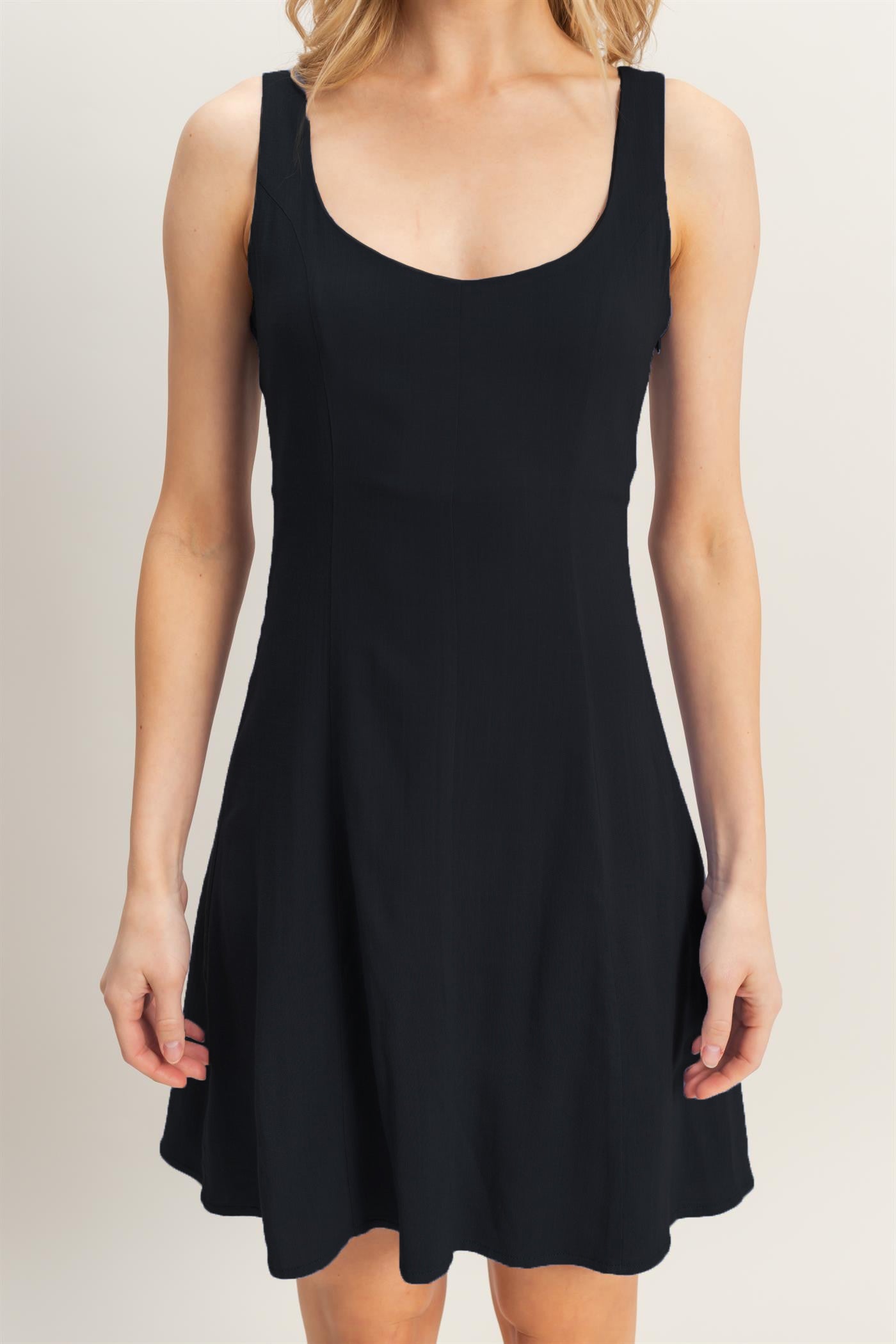 PRINCESS SEAM MINI DRESS