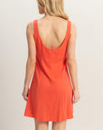 PRINCESS SEAM MINI DRESS