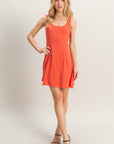 PRINCESS SEAM MINI DRESS