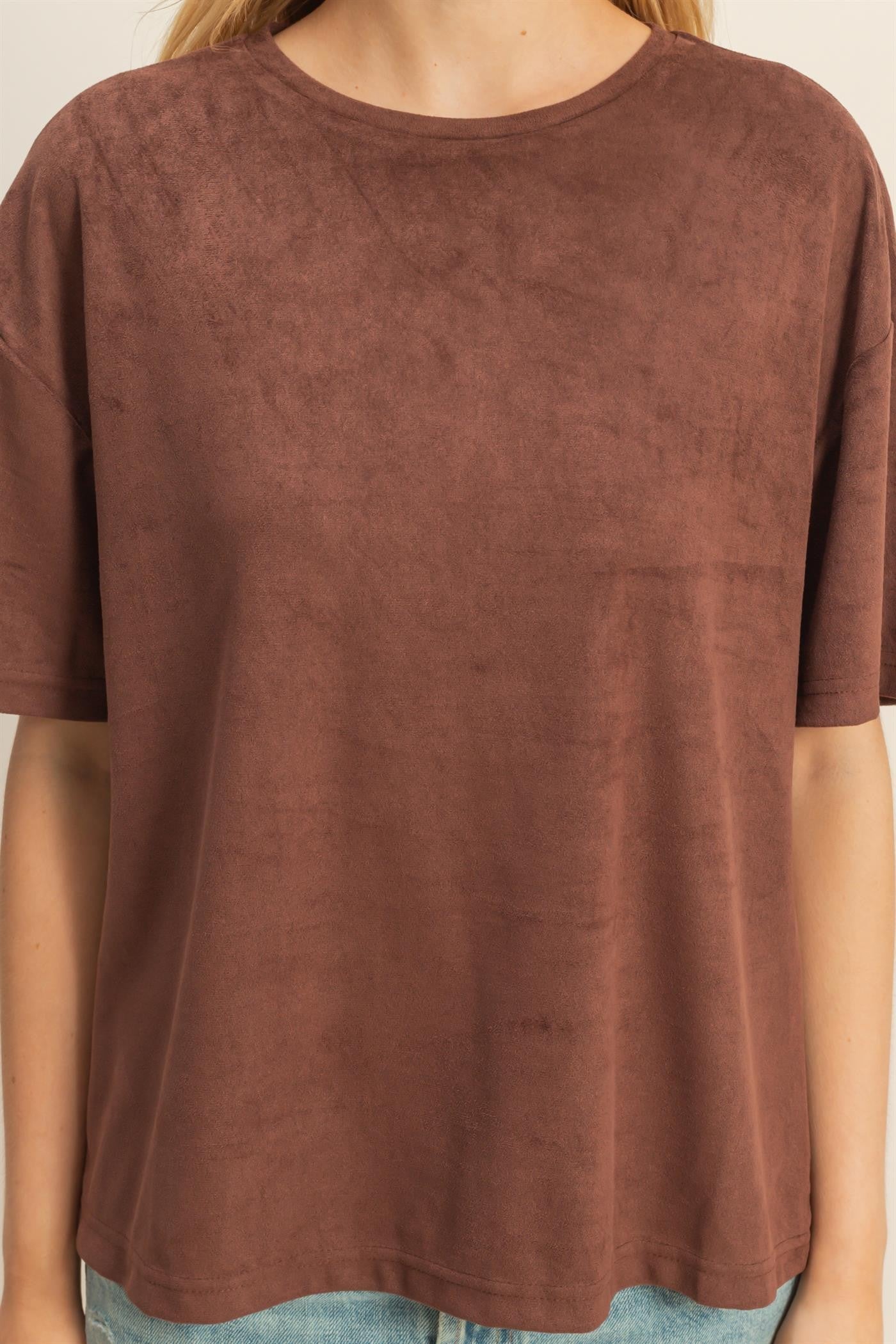 ULTRA SUEDE TEE