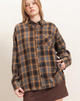 PLAID FLANNEL SHIRT