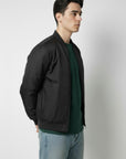 LIGHTWEIGHT NYLON BOMBER JACKET