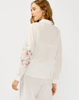 FLORAL PRINT LONG SLEEVE SHIRT