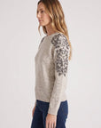 FLORAL SEQUINS SWEATER