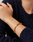 ART HEART CHAIN BRACELET