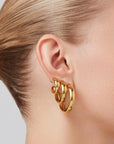 SMALL STAPLE HOOPS