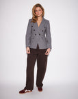 JODI HOUNDSTOOTH BLAZER
