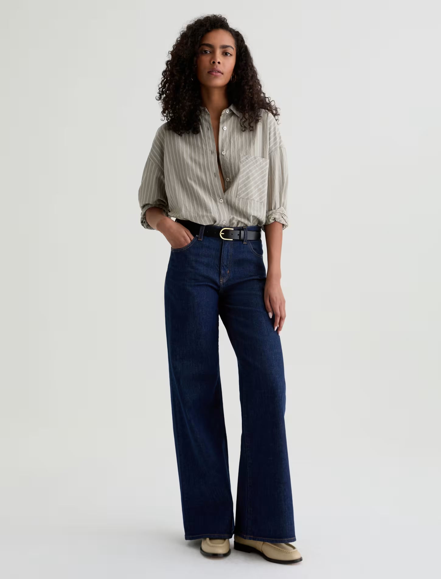 SAIGE MID-RISE WIDE LEG IN SYMMETRY