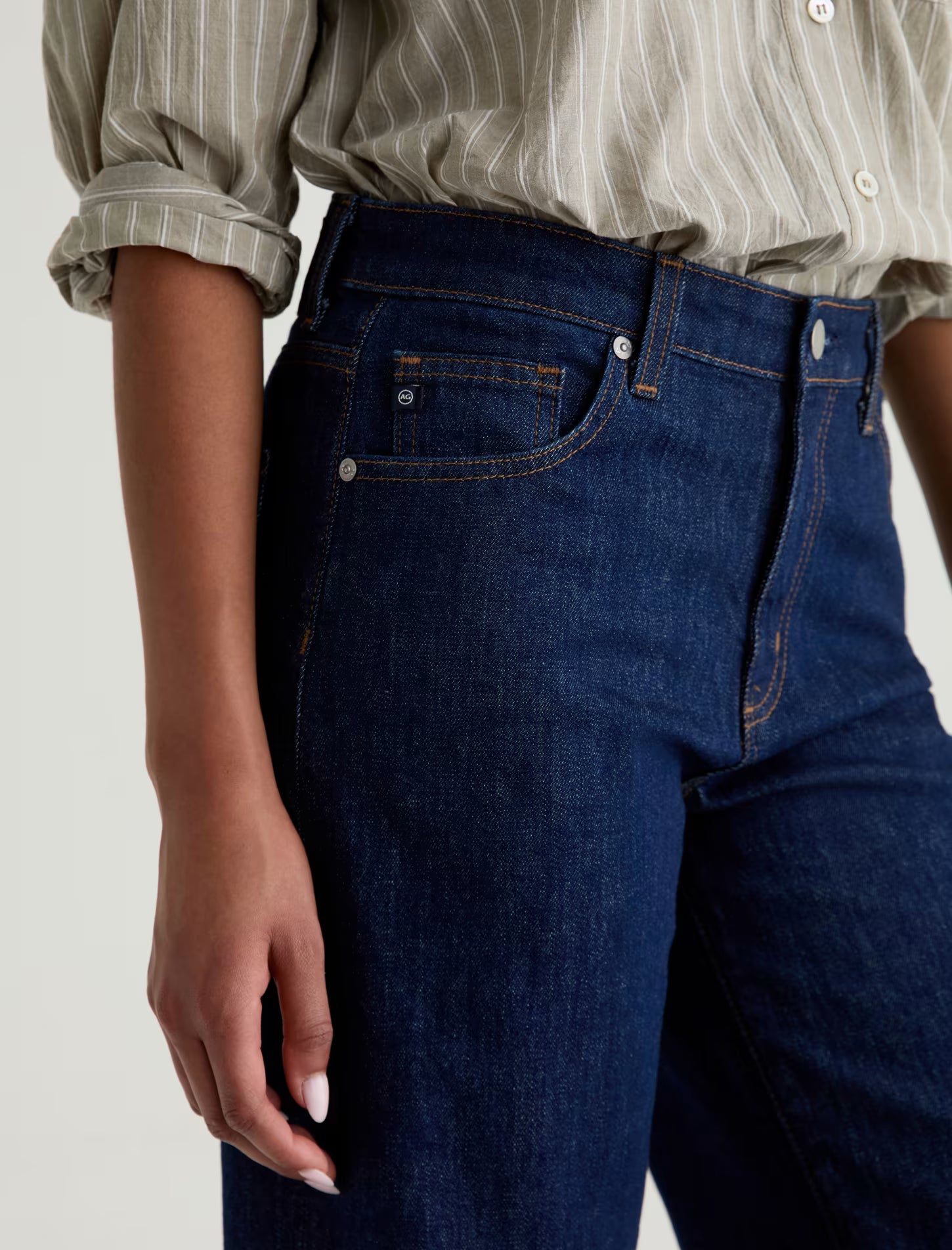 SAIGE MID-RISE WIDE LEG IN SYMMETRY