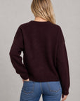 AUTUMN VINE EMBROIDERED SWEATER