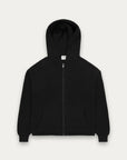 KNITTED ZIP HOODIE