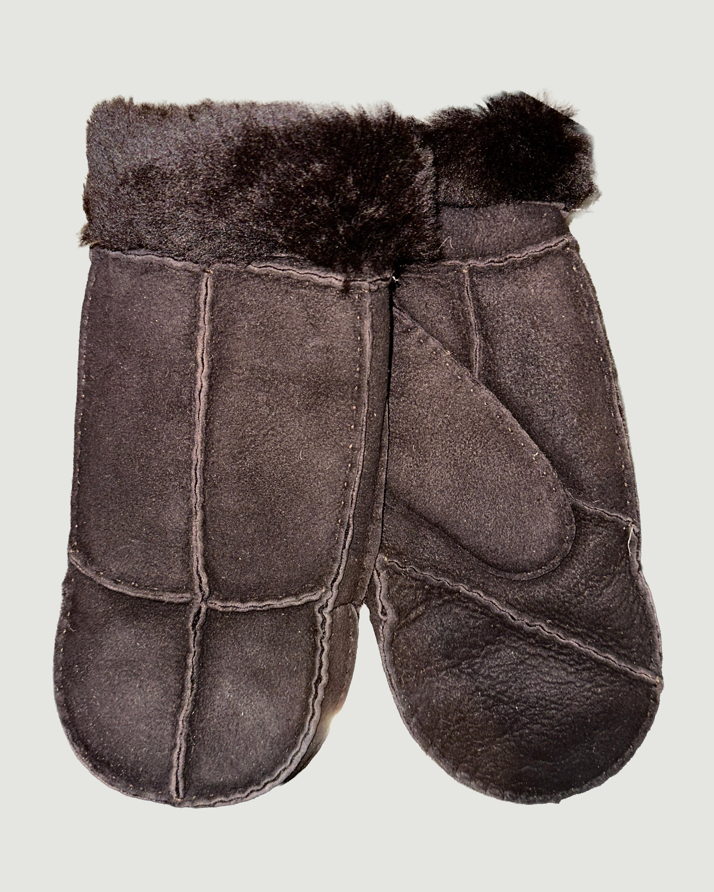 SHEARLING MITTEN