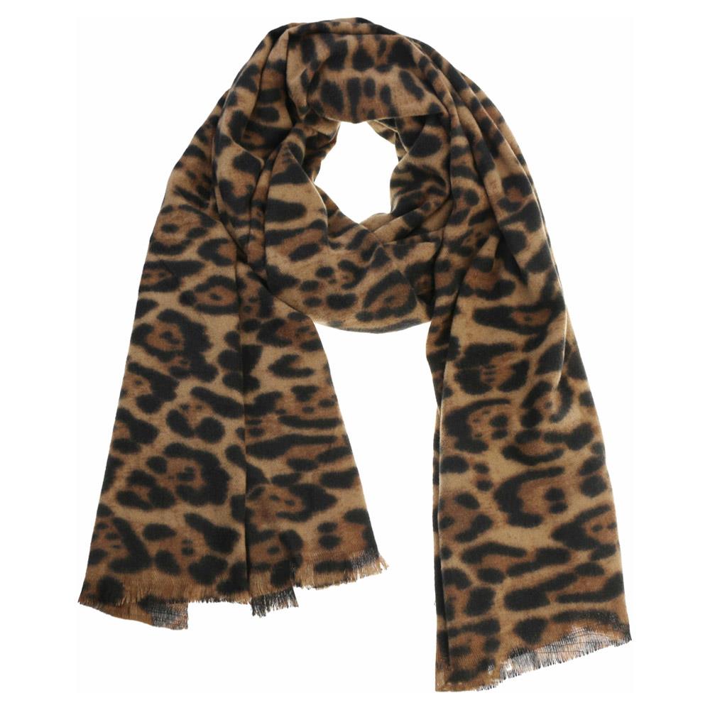 BIG LEOPARD SCARF