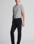 MILTON BLACK CASUAL TWILL PANT