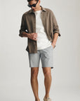 NOAH BLUE STRIPE SHORTS
