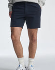 NATE NAVY SEERSUCKER SHORTS