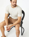 JACOB 9" TIGER'S EYE LUXE TWILL SHORTS