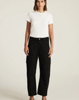 VINNIE BLACK TWILL PANT