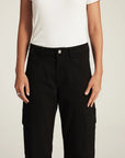 VINNIE BLACK TWILL PANT