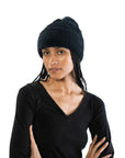 THICK CUFF FUZZY TOQUE