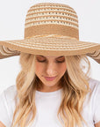 OPEN WEAVE SUNHAT