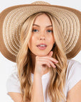 OPEN WEAVE SUNHAT
