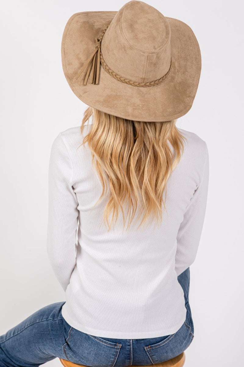 ULTRASUEDE COWBOY HAT