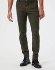 MILTON DARK GREEN CASUAL TWILL PANT