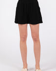 RUFFLE WAIST SHORTS