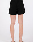RUFFLE WAIST SHORTS