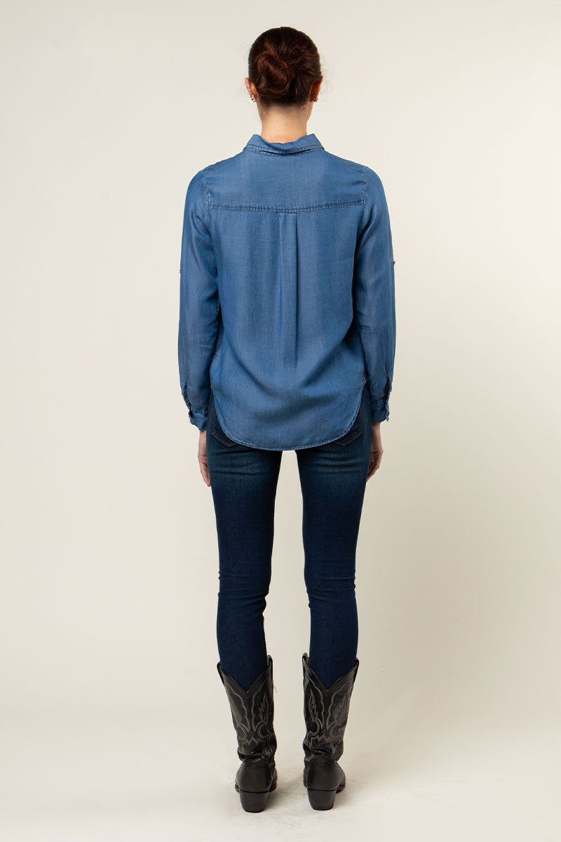 TENCEL LONG SLEEVE SHIRT