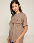 SKETCHED HORSES TEE