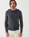 14GG XFINE MERINO ZIP UP HOODIE