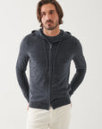 14GG XFINE MERINO ZIP UP HOODIE