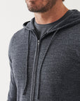 14GG XFINE MERINO ZIP UP HOODIE