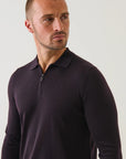 14GG XFINE MERINO 1/4 ZIP POLO