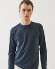 *COMING SOON* LONG SLEEVE PIMA COTTON VINTAGE WASH CREW NECK TEE