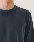 *COMING SOON* LONG SLEEVE PIMA COTTON VINTAGE WASH CREW NECK TEE
